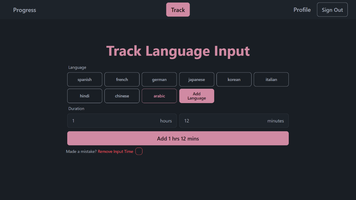 tracking ui